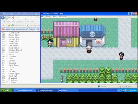 pokemon emerald gba rom ar code for high exp