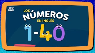 Los números en inglés 1 al 40 - Videos Aprende