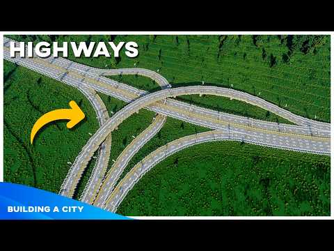 Highways - Building A City #143 [Minecraft Timelapse]