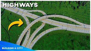 Highways - Building A City #143 [Minecraft Timelapse]