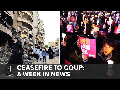 Catchup on this week's news: Lebanon ceasefire, South Korea coup and more