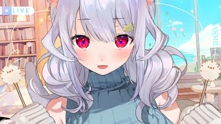 【耳かきASMR】耳を…… ₍ᐢ- ̫-ᐢ₎っ👂⛄️❄!!【はるさめ ねここ/Vtuber】