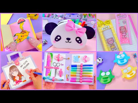 HAZLO TU MISMA - BONITAS IDEAS DE PAPELERÍA - ESTUCHE PANDA, MARCAPÁGINAS PIKACHU Y MUCHO MÁS...