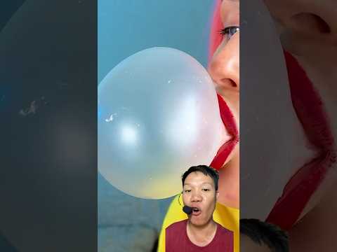 Làm kẹo Kẹo gum Thành kẹo mút😂#short