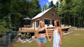 COME ON IN! Finishing Off Grid Cabin at Abandoned Homestead
