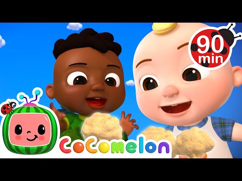 Tiny Trees And A Hungry Dinosaur! 🥦 | CoComelon - It's Cody Time | Nursery Rhymes for Babies