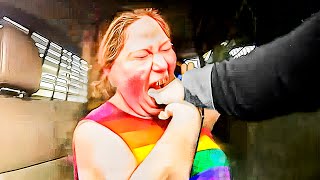 When Dumb Woke People Try To Attack Cops
