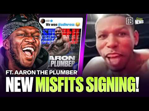 "I CAN'T WAIT TO CRACK HIS JAW" Aaron The Plumber CALLS OUT HS & Wade! KSI MOCKS Adin | MF News EP90