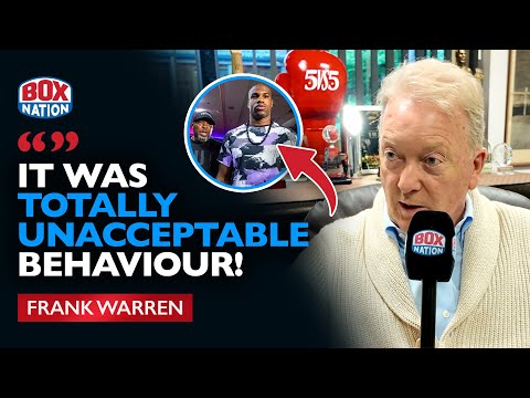 Frank Warren FIRST REACTION To Usyk Injury Doubt & Dubois Sacking Don Charles
