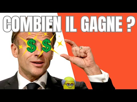 Combien gagne Macron? (La réponse va vous surprendre ;-).