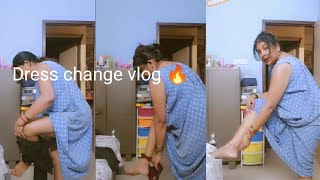Bohot garmi hai guys bazar se aake sab khol diya / dress change video @Pakhivlog7 