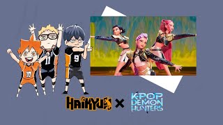 Haikyuu X Kpop Demon Hunters [Golden] 2x speed (1/7)