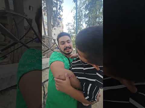 بلال وخالو هربو من القطة🐈🏃#هبوش #فاميلي #بلال #آدم #haboshfamily