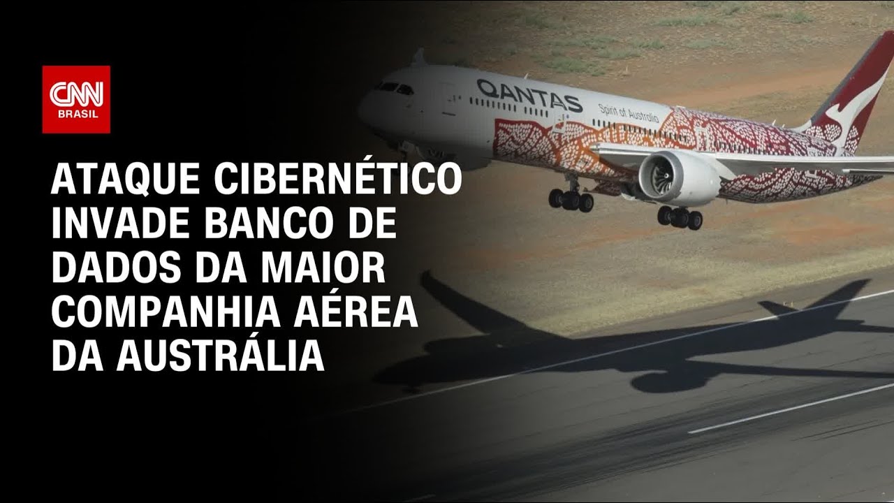 Hackers vazam dados de 6 milhões de clientes de empresa aérea Qantas da Austrália | LIVE CNN