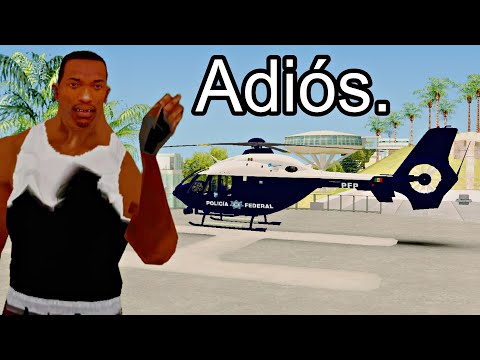 CJ se va de San Andreas - GTA: San Andreas Loquendo.