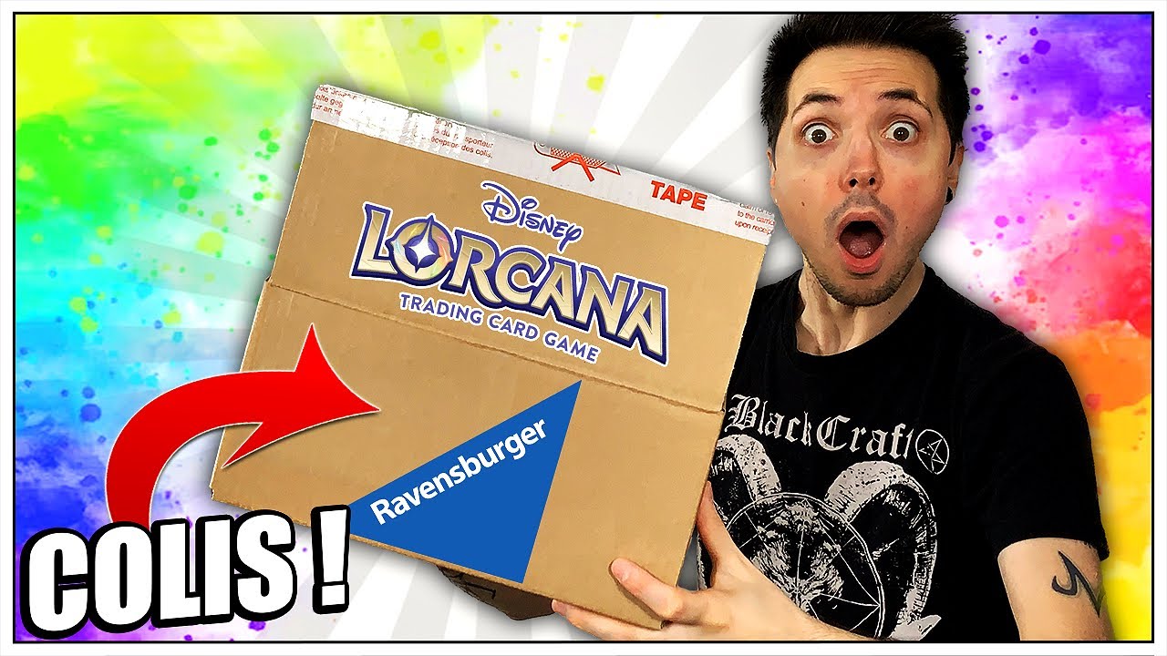 J'AI REÇU UN COLIS LORCANA DE RAVENSBURGER ! (Je suis trop heureux)