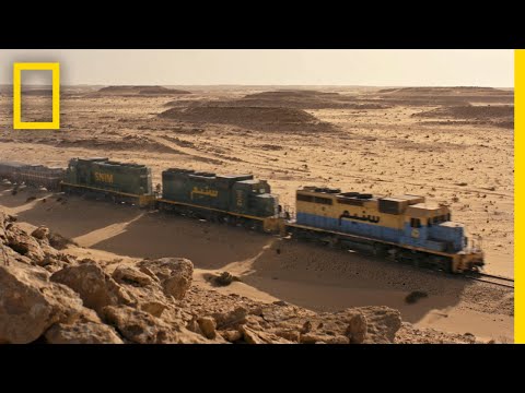 YouTube video thumbnail: This Sahara Railway Is One of the Most Extreme in the World
