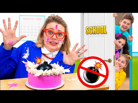 Eva and kids learn how to behave and be respectful at School