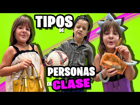 TIPOS DE PERSONAS EL PRIMER DIA DE CLASE