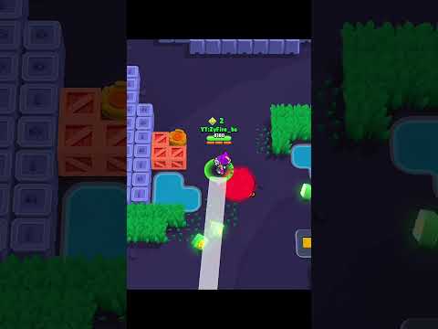 Mina move only with attack ☑️ #brawlstars #supercell #gaming