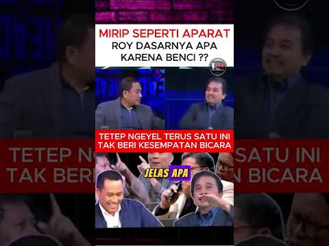 ROY SURYO KALANG KABUT! TUDUH SANA SINI TANPA DASAR!