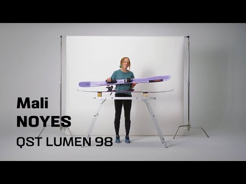 Mali Noyes's QST LUMEN 98 review | Salomon Alpine Ski