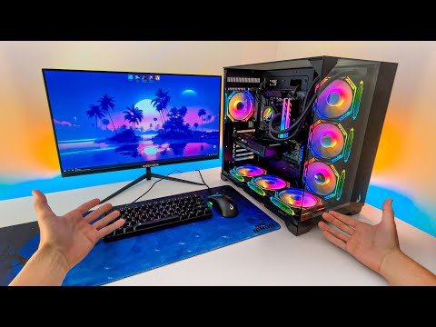 MONTEI O MELHOR PC GAMER CUSTO BENEFICIO QUE RODA TUDO COM RTX 5060