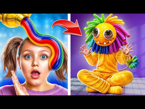 Poppy Playtime 4: ¡Transformación extrema de Yarnaby! Transformación de Catnap vs Nightmare Critters