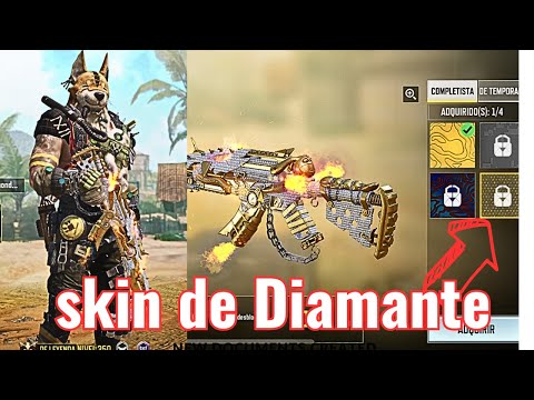 Completo las 150 partidas y desbloqueo la skin de Diamantes  y esta buenisima