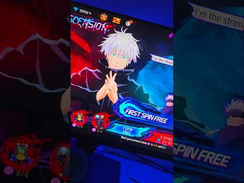 Muje Mila New Gojo Satoru Bundle lekin kitne diamonds mein wo dekho - Garena Free Fire max #shorts