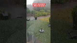 Heftiges Hitzegewitter(#unwetter) mit Hagel nördlich von Aachen! #viral #foryou #weather #hailstorm