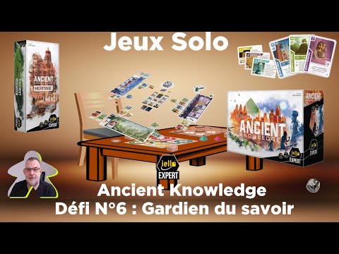 Ancient Knowledge - Héritage - Défi N°6 : Gardien du savoir | Iello Expert | jds