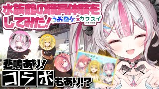 【#うおロケ】※実写※うおむすめが水族館の飼育員に...!?コラボ企画もあるよ！【#うおむすめ】