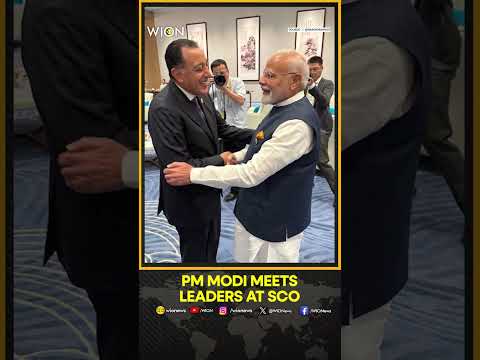 SCO Summit 2025: PM Modi Meets Key Leaders on the Sidelines of the SCO Summit In China | WION Shorts