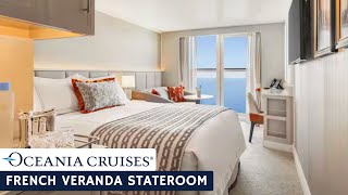 Oceania Allura | French Veranda Stateroom Full Walkthrough Tour & Review | 4K