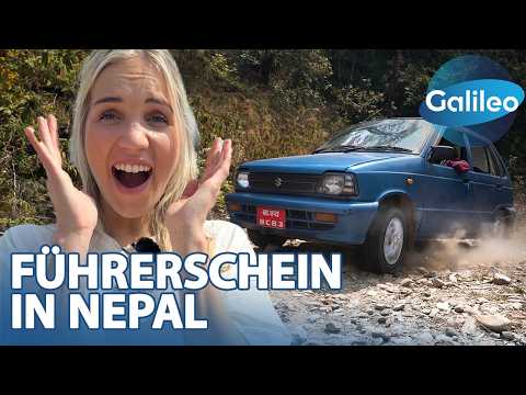 Verkehrschaos und Höhenangst: Schafft Reporterin Vivi den Führerschein in Nepal?