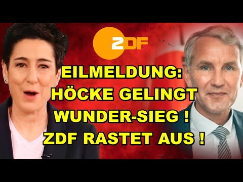 EIL: Höcke gelingt WUNDER! ZDF RASTET AUS!