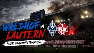 ESKALATION IM SÜDWESTDERBY 🤯🔥WALDHOF MANNHEIM VS KAISERSLAUTERN | STADIONVLOG