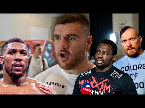 Johnny fisher reacts to usyk signing with saudi’s skill challenge | joshua & whyte critics | family