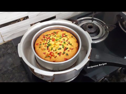 Eggless Tutti Fruity Cake Recipe - बिना ओवन के बनाये घर के समानो से एग्ग्लेस केक