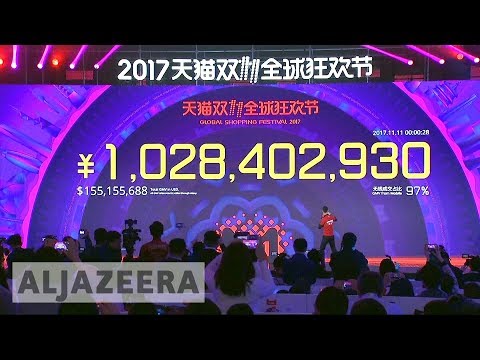 Singles Day shopping spree smashes record in China