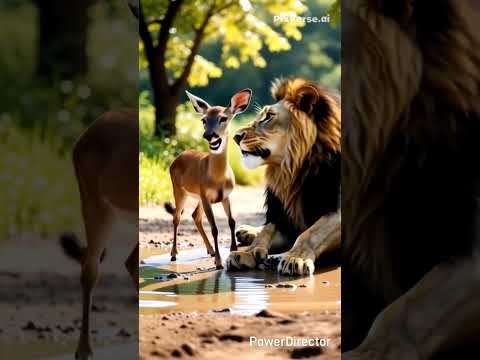 Sher Aur Hiran ! #cartoon #youtubevideos #videos #shortsvideos #ytshorts #comedy #youtubeshorts