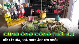 Bếp tắt lửa, “cá chép ảo” lên ngôi: Táo quân “cưỡi” gì về trời?