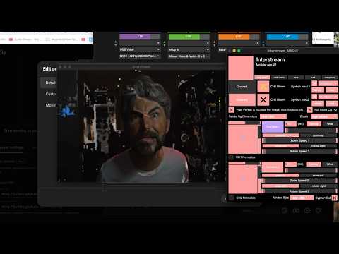 Trying Out Interstream -  DOn't worry, it's suppose to look like that.