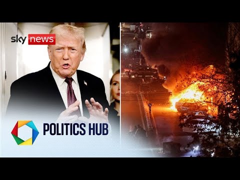Trump tells Iranian protesters 'help is on its way' | Politics Hub with Darren McCaffrey