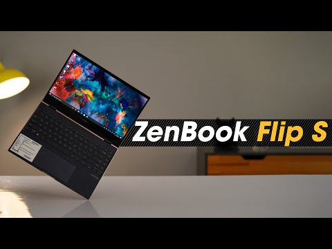 (ENGLISH) ASUS ZenBook Flip S: 4K OLED + 11th Gen Core i7 CPU! 🔥