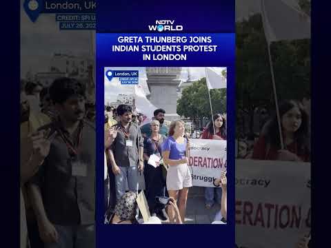 Greta Thunberg Joins Indian Student Protest In London, Backs CJP Movement