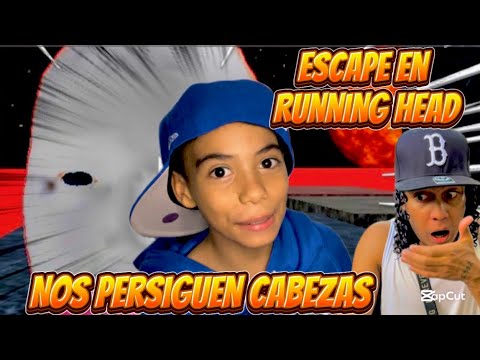 Nos persiguen Enormes cabezas en Roblox 😱🌎/Jugando Roblox en los 365 días del año