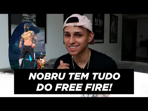 MOSTRANDO TODO O INVENTÁRIO DO NOBRU NO FREE FIRE #CORINTHIANSFF