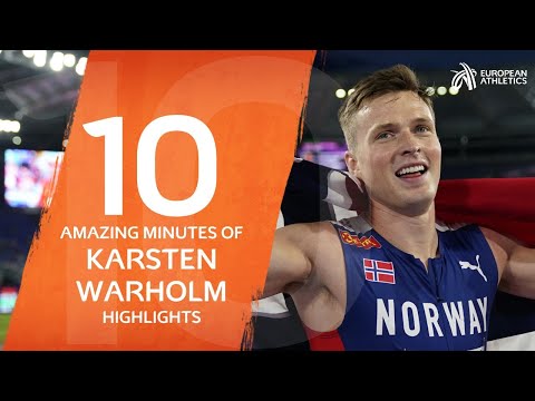 RECORD-BREAKING MOMENTS 🚨 | 10 AMAZING Minutes of Karsten Warholm Highlights 🇳🇴